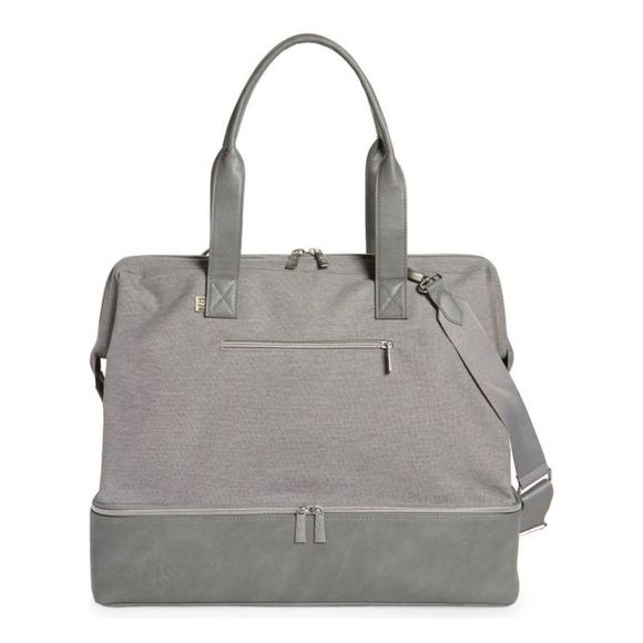 BEIS Handbags - NWT BEIS Weekender bag in Grey